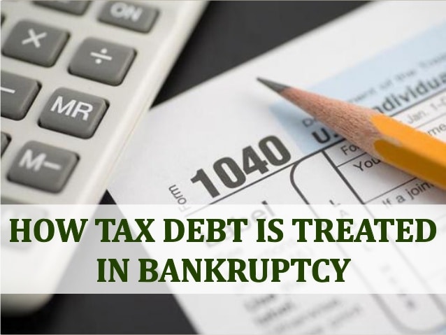 how tax debt is treated in bankruptcy 1 638