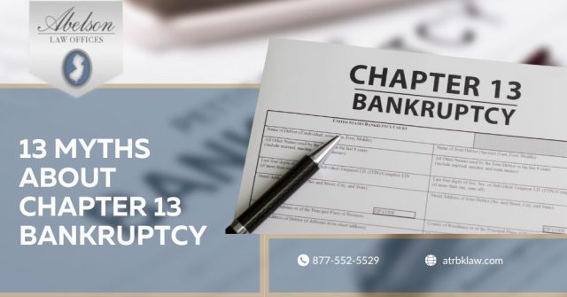 13 myths about chapter 13 bankruptcy